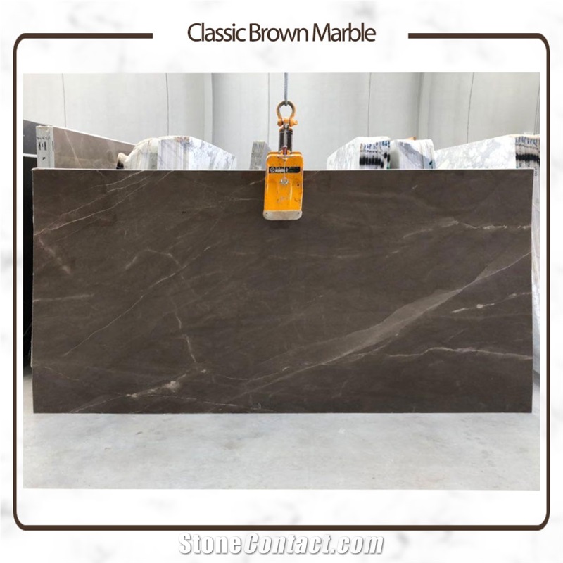 Mahkam Classic Brown Marble Slabs