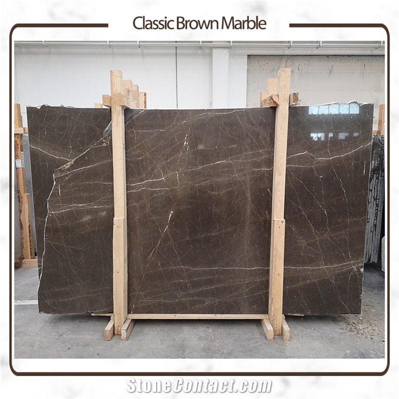 Mahkam Classic Brown Marble Slabs