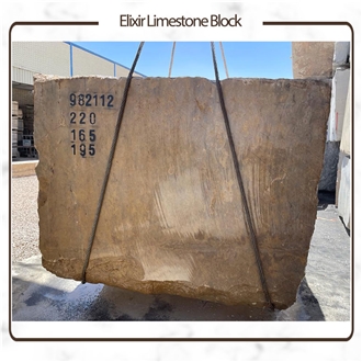 Negin Brown Elixir Limestone Blocks