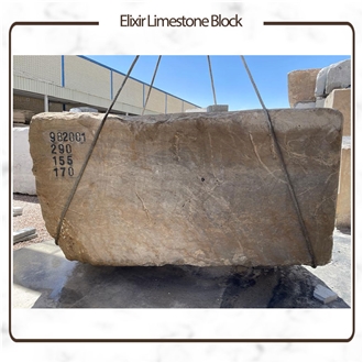 Negin Brown Elixir Limestone Blocks