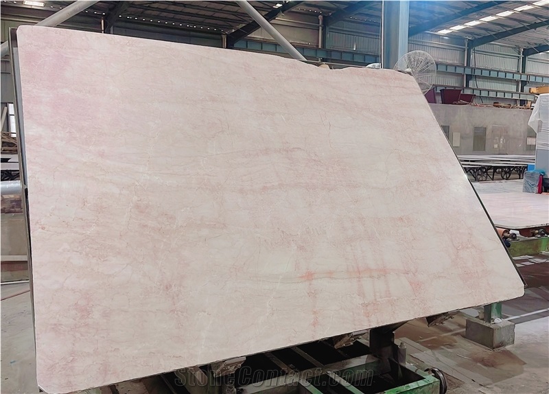 Pink Cream Marble Slabs
