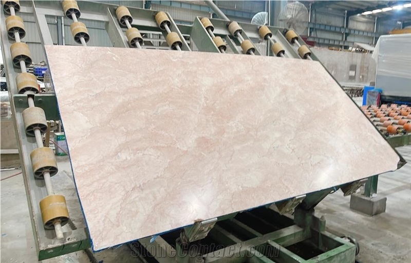 Pink Cream Marble Slabs