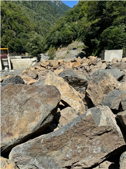 Black Porphyry Blocks, Porphyry Boulders