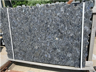 Labradorite Aqua Granite Slabs, Granite Tiles