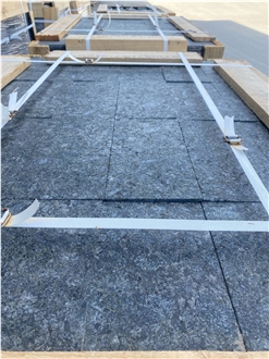 Labradorite Aqua Granite Slabs, Granite Tiles
