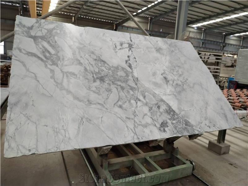 Natural 20MM Super White Quartzite Honed Large Size Slabs