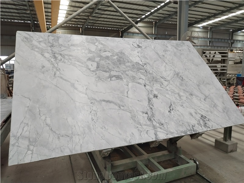 Natural 20MM Super White Quartzite Honed Large Size Slabs