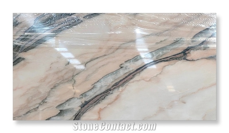 Statuario Rosso Polished Marble Slabs