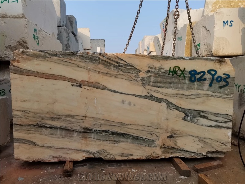 Statuario Rosso Polished Marble Slabs