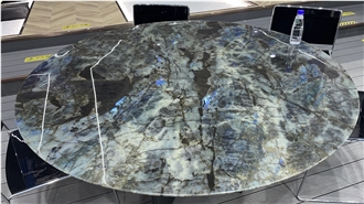 Blue Labradorite Granite Slabs