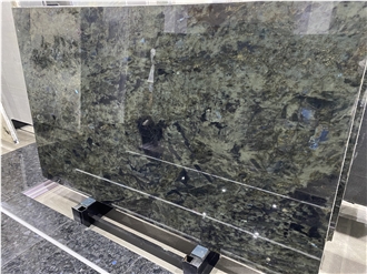 Blue Labradorite Granite Slabs Dazzling Play Of Color Appeal
