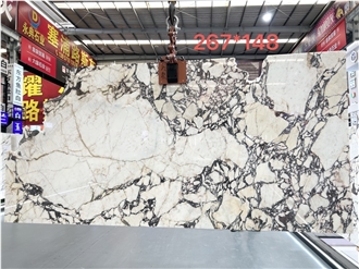 Calacatta Viola Marble Slabs Look Industrial - Chic Style
