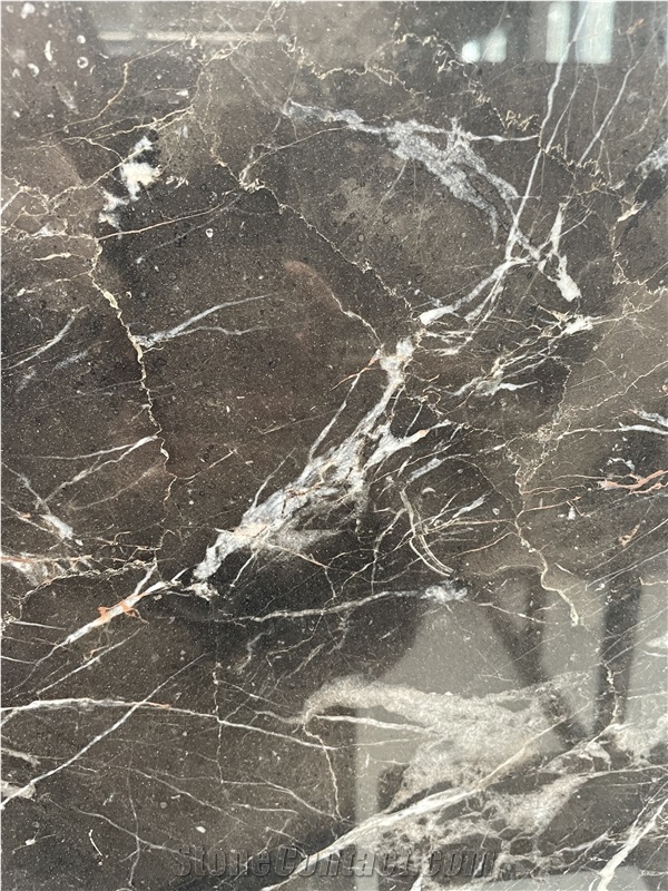 Chinese Emperador Marble Tiles Unique Durable Modeling