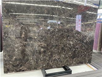 Chinese Emperador Marble Tiles Unique Durable Modeling