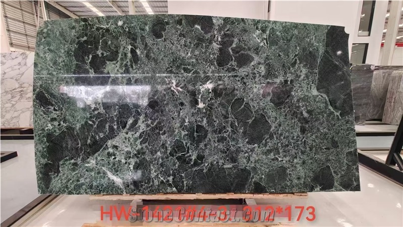 Italian Verde Alpi Marble Slabs Natural Texture Interior Use