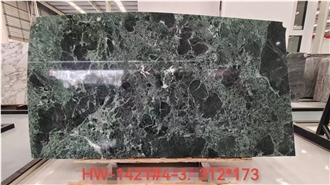 Italian Verde Alpi Marble Slabs Natural Texture Interior Use