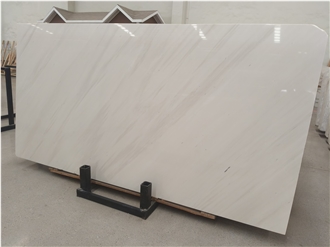 Natural Sivec White Marble Slab Tiles Flooring