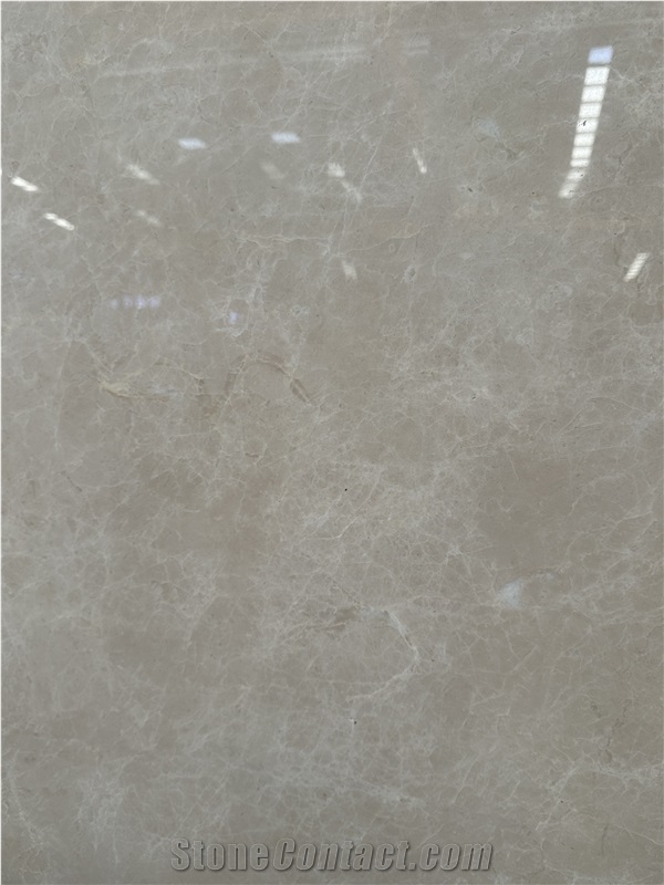 Polished Slab Tiles Smooth Surface Turkey Crema Uno Use