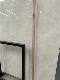 Polished Slab Tiles Smooth Surface Turkey Crema Uno Use