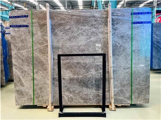 Silver Galaxy Marble Slabs Aesthetic Appearance Vivid Style