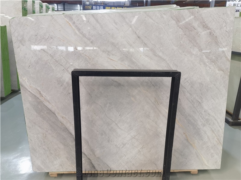 Simple And Stylish Elba White Natural Marble Slabs
