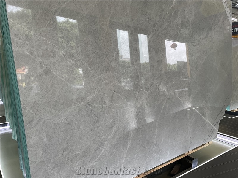Simple And Stylish Elba White Natural Marble Slabs