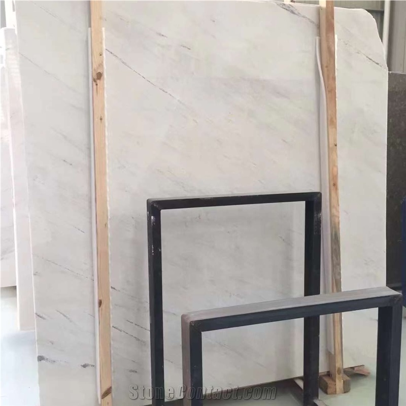 Sivec Marble Slabs Pure White Customized Tile Versatile