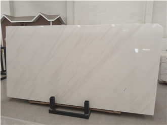 Sivec Marble Slabs Pure White Customized Tile Versatile