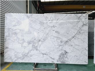 Super White Quartzite Slabs Elegant Design Free CAD