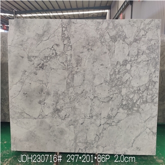 Super White Quartzite Tiles Honed Surface Industrial Look