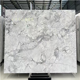 Super White Quartzite Tiles Honed Surface Industrial Look