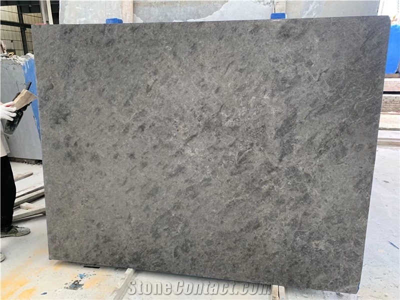 Tundra Gray Marble Slabs Comfortable Feel Soft Shine