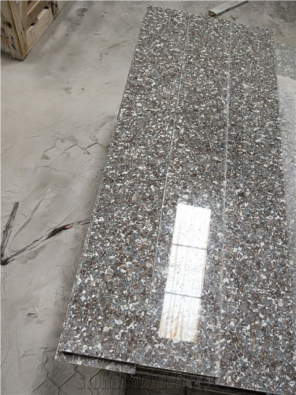 Polished G648 Granite Slabs
