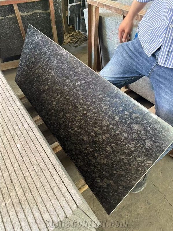 Polished Steel Grey Granite Slabs