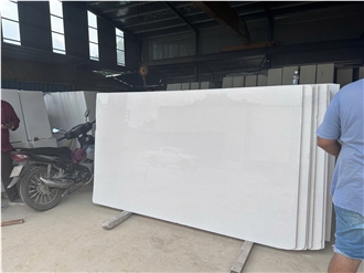 Crystal White Marble Slab