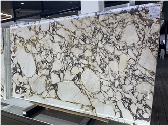 Calacatta Vilola Marble Bathroom Vanity Sink Bath Top