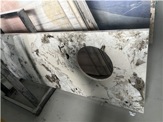 Patagonia Granite With Backlight Panel  Design Bath Tops