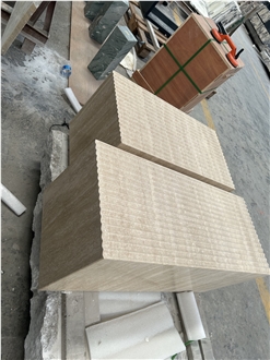 Travertine Side Tables