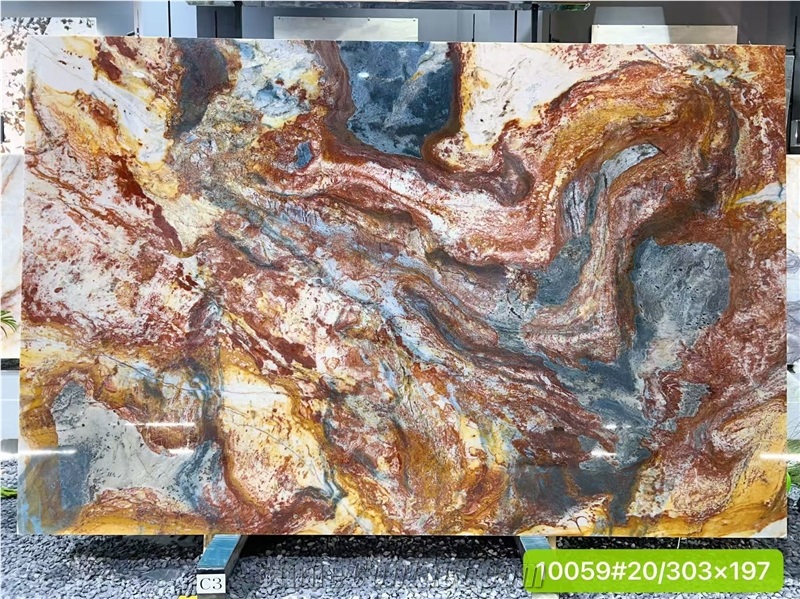 Colibri Blue Quartzite Slabs Tiles