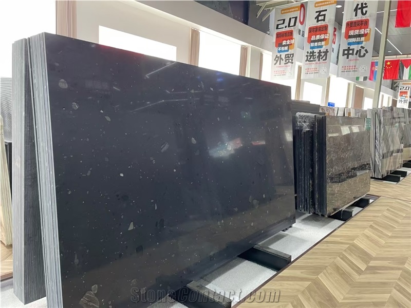 Nasda Black Marble Slabs
