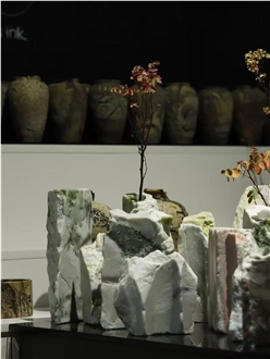 White Beauty Marble Spring Home Custom Interior Vase White Beauty Marble Spring Home Custom Interior Vase