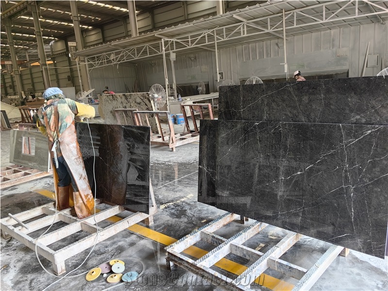 AST Cheap Price Wyndham Grey Marble Floor Tiles