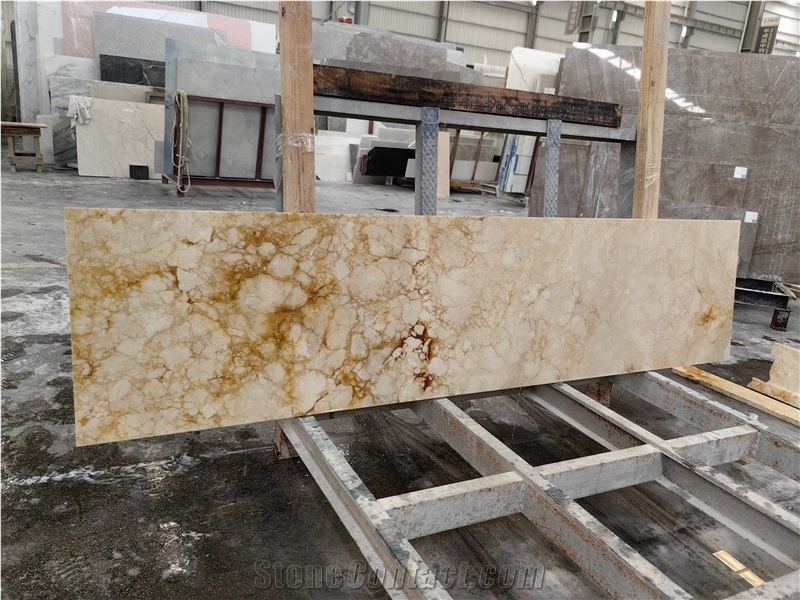 AST Hot Sale Royal Amber Marble For Flooring And Wall Tiles