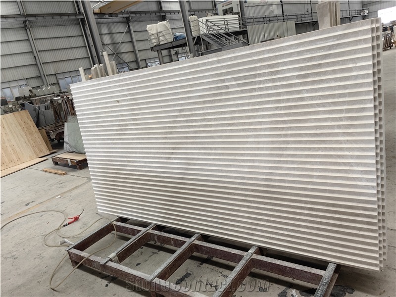 AST Modern Design Jager White Marble Wall Tiles