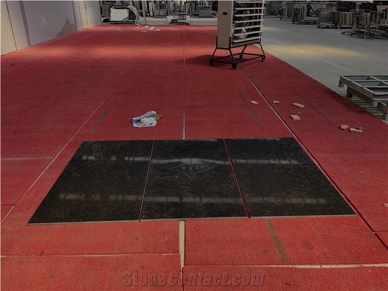AST Wholesale Supplier Belgium Hardstone Noir De Mazy Limestone Tiles