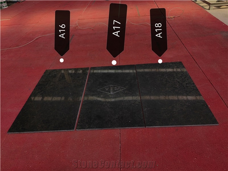 AST Wholesale Supplier Belgium Hardstone Noir De Mazy Limestone Tiles