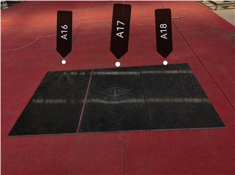 AST Wholesale Supplier Belgium Hardstone Noir De Mazy Limestone Tiles
