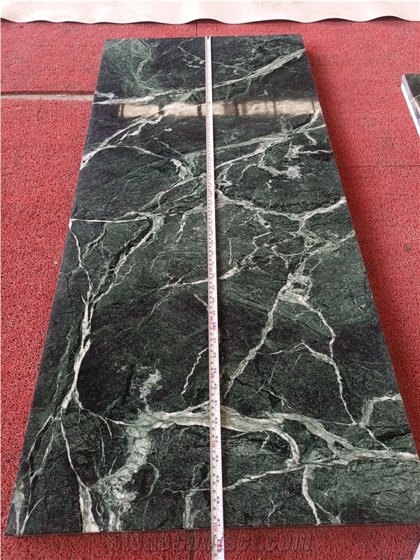 GOLDTOP Italy Verde Alpi Marble  Bathroom Countertop