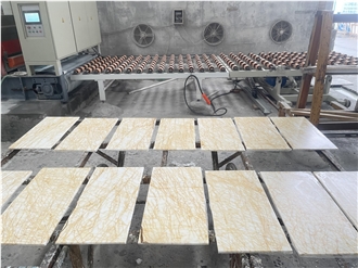 Natural Polished Spider Gold Mable Floor Tile