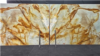 Botanic Blue Quartzite Slabs